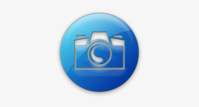 Blue Photo Gallery Icon, transparent png #505881
