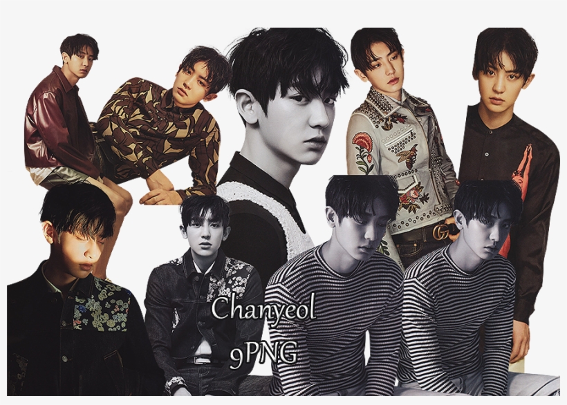 Graphic Black And White Stock Exo Png Pack Allure Korea, transparent png #506037