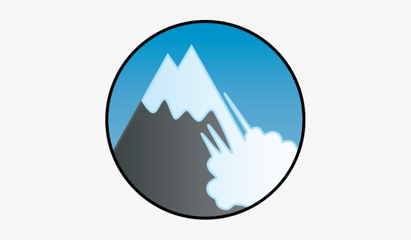 Collection Of High - Drawing Of An Avalanche, transparent png #506400