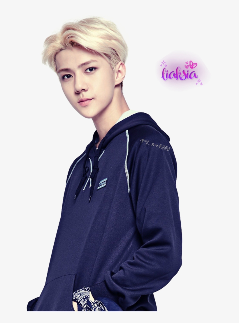 Exo Png By Liaksia Svg Free - Sehun With Blonde Hair, transparent png #506436