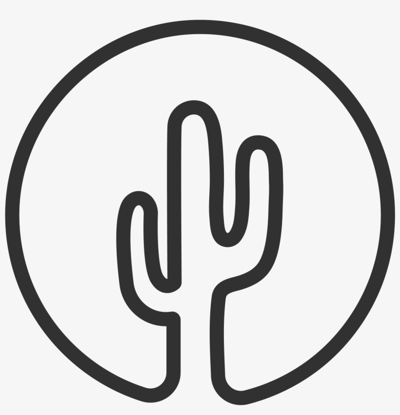 We Love Cactus Logo - Cactus Logo, transparent png #506462