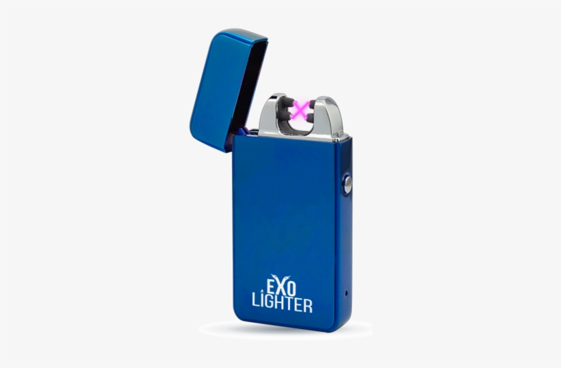 Exo Lighter Electric Blue - Exo Lighter Png, transparent png #506799