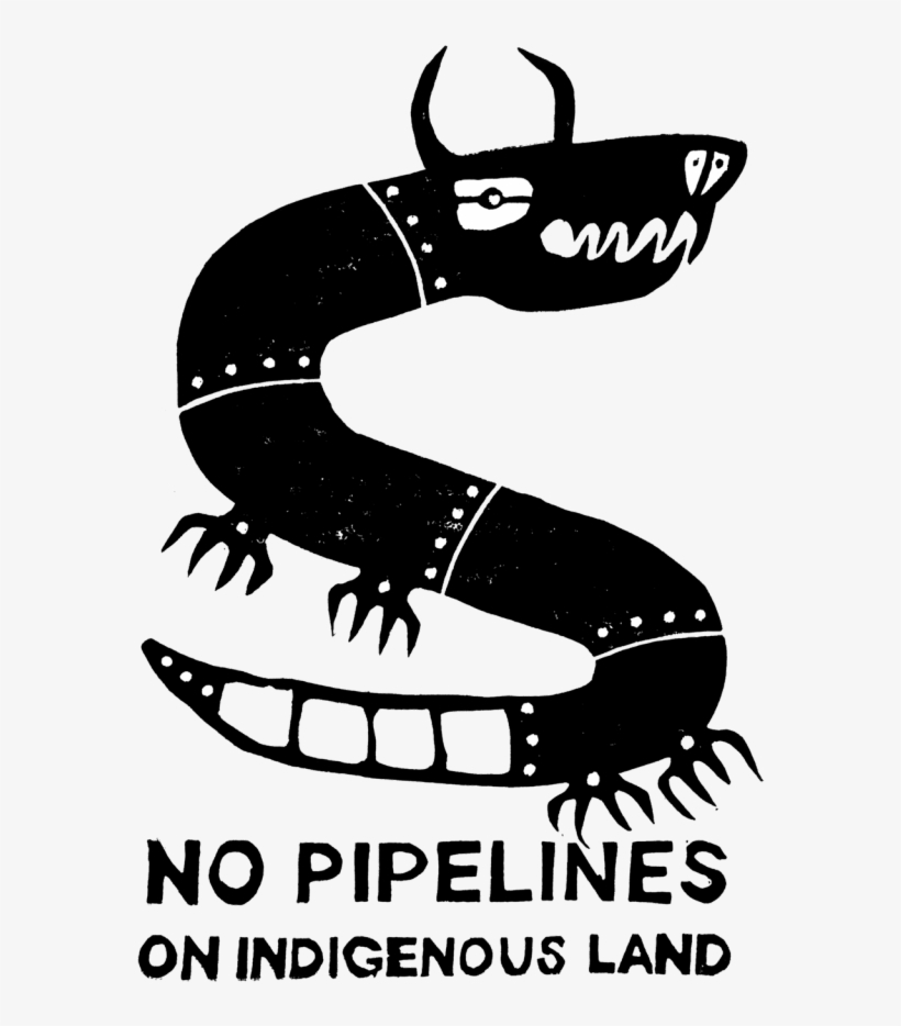 Mountain Outline Cliparts - Dakota Access Pipeline Black Snake, transparent png #506800