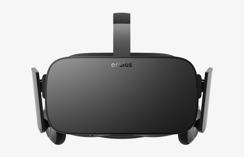 Oculus Rift Vr Headset Front View - Oculus Rift Vr Gaming Headset, transparent png #506986