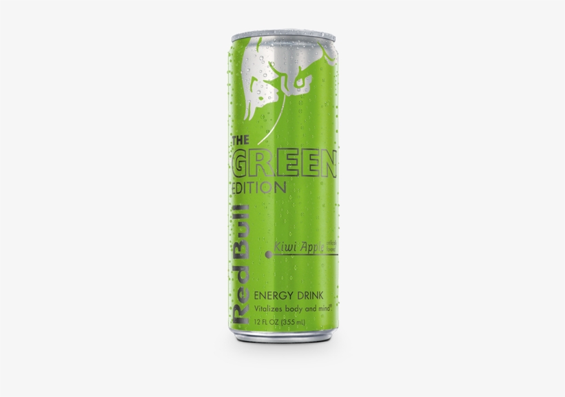 The Red Bull Green Edition - Kiwi Apple Red Bull, transparent png #507004