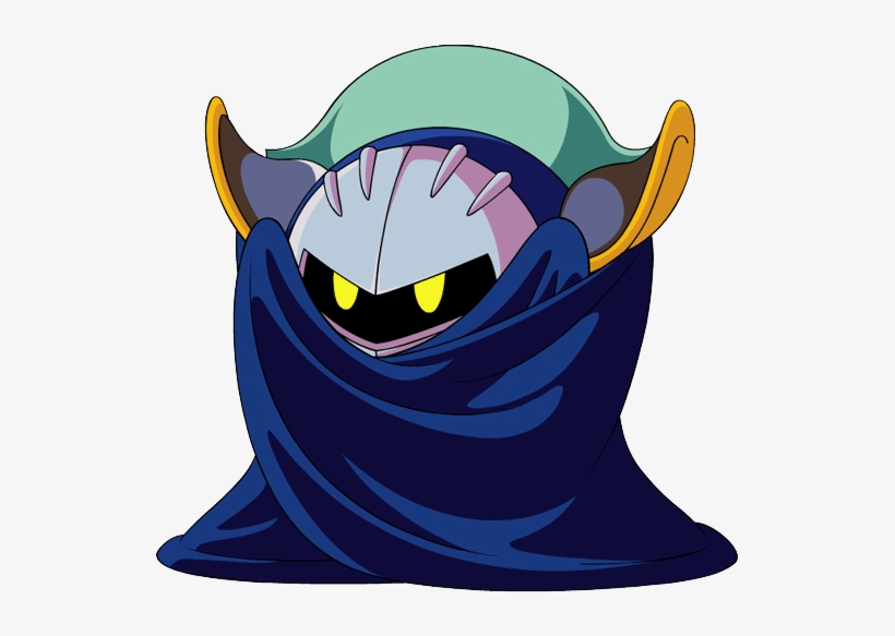 Toon Meta Knight - Kirby Right Back At Ya Meta Knight Png, transparent png #507208