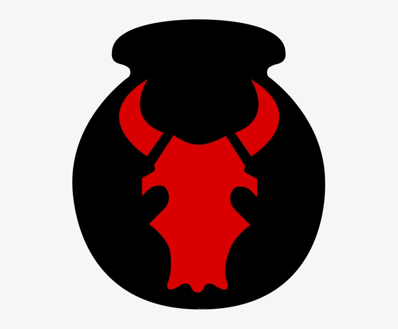 521px-34th 'red Bull' Infantry Division Ssi - 34th Infantry Division, transparent png #507429
