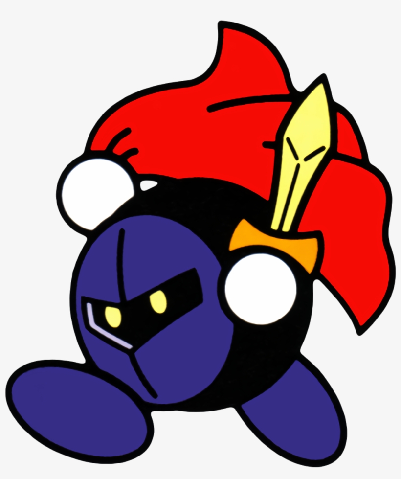 I Tried To Make Dark Mind Art Prettier - Meta Knight Kirby's Adventure Artwork, transparent png #507924