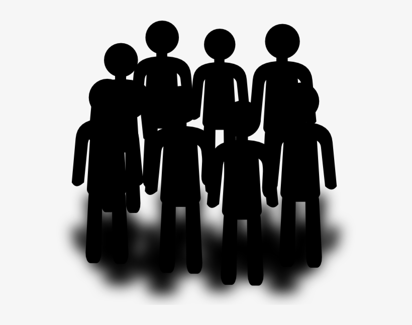 Population Group People Clip Art At Clker - Group Of People Clipart, transparent png #508633