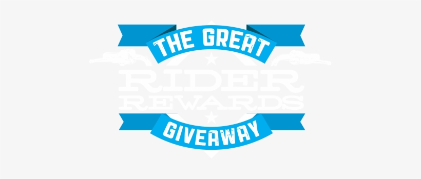The Great Rider Rewards Giveaway - Giveaway Logo, transparent png #508744