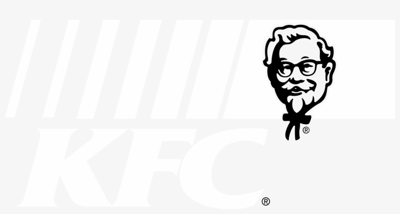 Kfc Logo Black And White - Kfc Death Raglan, transparent png #508991
