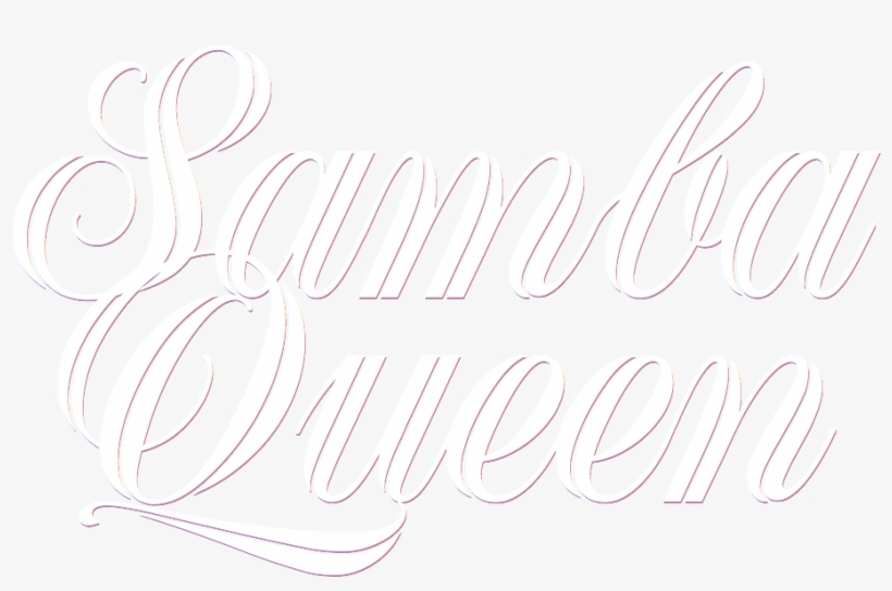 Samba Queen Logo Transparent Script Font - Logo, transparent png #509106