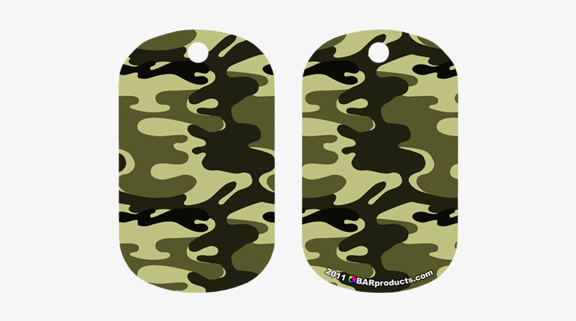 More Views - Dog Tag Bottle Opener - Blue Camo, transparent png #509276