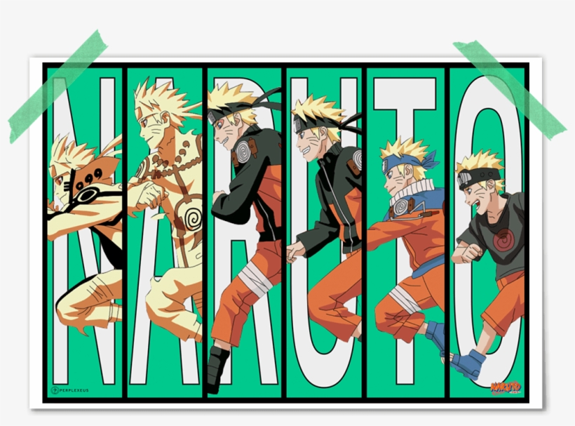 Naruto Evolution Poster - Naruto 63 By Masashi Kishimoto, transparent png #5000194