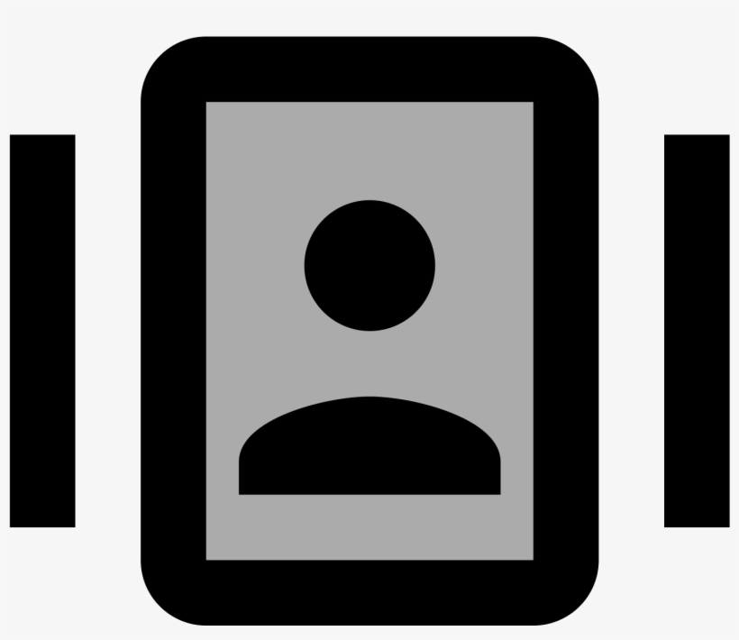 This Logo For "conference" Shows The Silhouette Outlines - Circle, transparent png #5000715