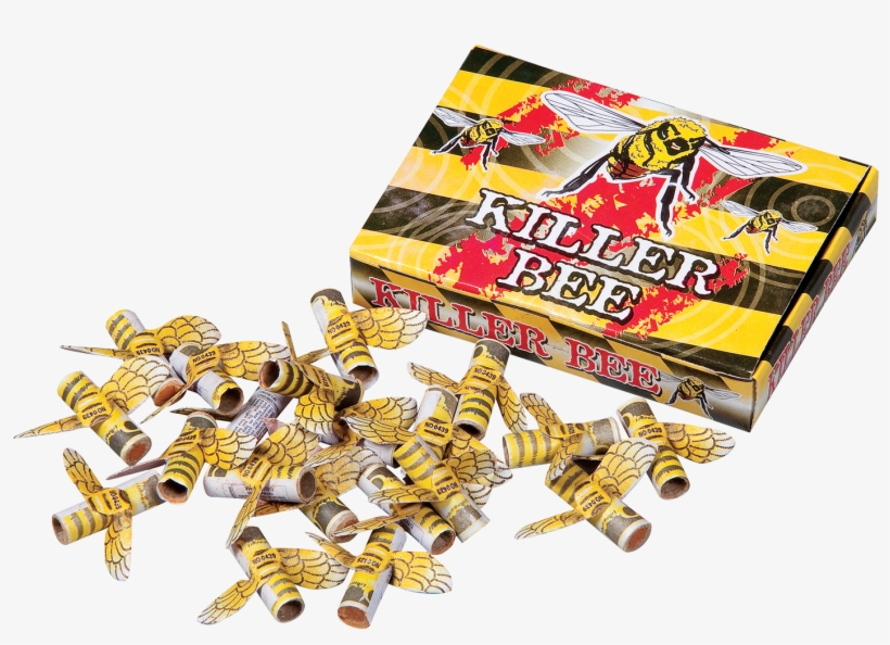 Killer Bee - Fireworks, transparent png #5001487