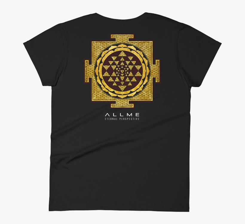 Sri Yantra High Vibes T-shirt, transparent png #5001704