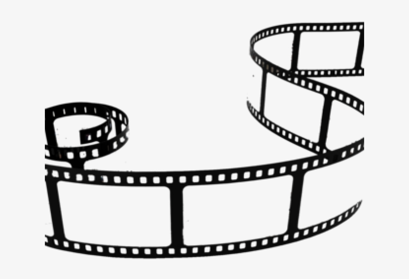 Filmstrip Clipart Video Reel - Clip Art Film Reel, transparent png #5001908