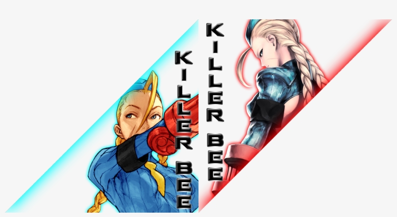 The Portraits Of Cammy And Killer Bee Are The Same - Graphic Design, transparent png #5001974