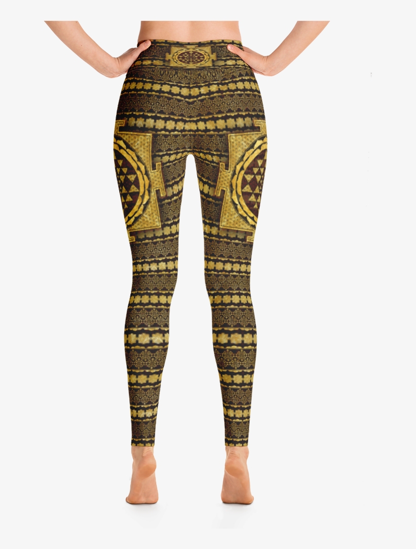 Allme Sri Yantra Leggings - Yoga Pants, transparent png #5002109