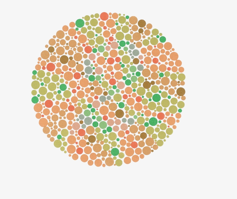 Ishihara Test - Hidden Digit - Color Blind Can See, transparent png #5002265