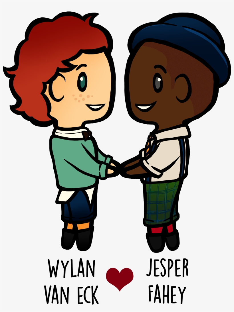Picture Freeuse Stock Wylan X Jesper Wesper From Of - Jesper Six Of Crows, transparent png #5002432