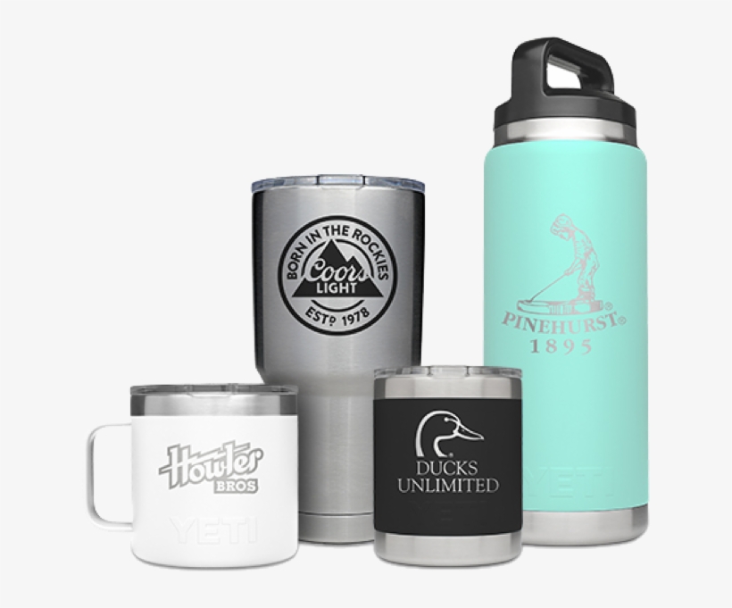 Custom Yeti Ramblers For Your Company Brand - Coors Light Chrome Bar Stool With Swivel, transparent png #5002435