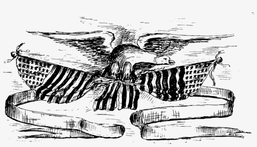 Vintage Old Fashioned Drawing Black A - Nationalismo Sketch, transparent png #5002809