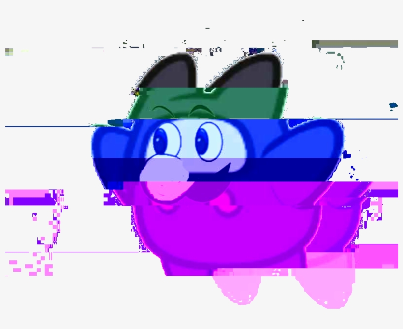 Glitch Ningee - Cartoon, transparent png #5003275