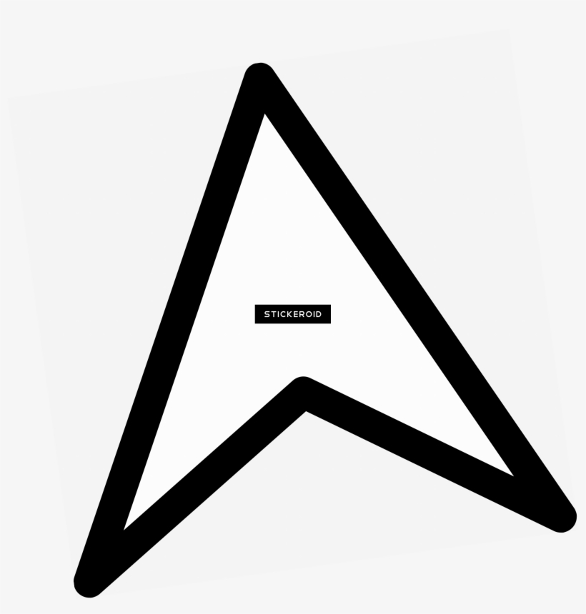 Triangle Arrow Up - Triangle, transparent png #5003563