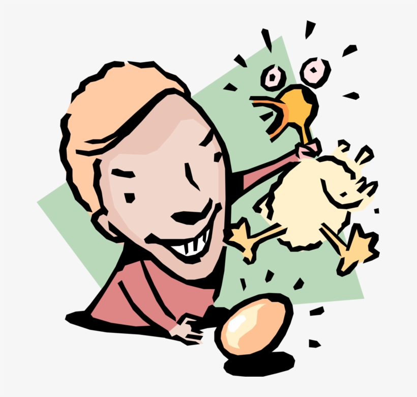 Vector Illustration Of Goose That Lays The Golden Egg - Vector Graphics, transparent png #5003934