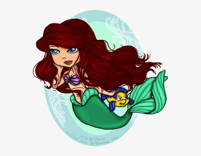 Ariel Princesas, Pequeñas Sirenas De Disney, Ariel - Cartoon, transparent png #5005210