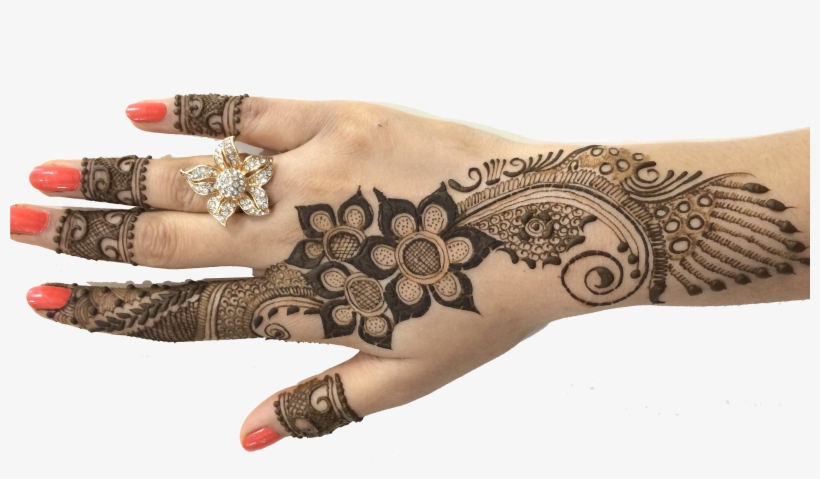 Arabic Dulhan Mehndi Design, transparent png #5005448