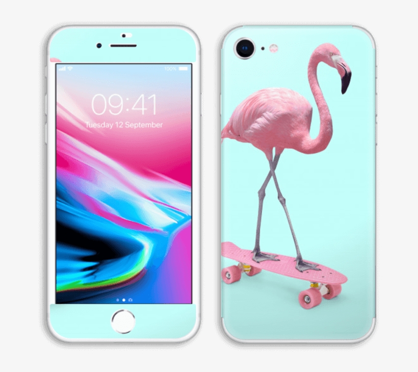 Skateboarding Flamingo - Skate Flamingo, transparent png #5005745