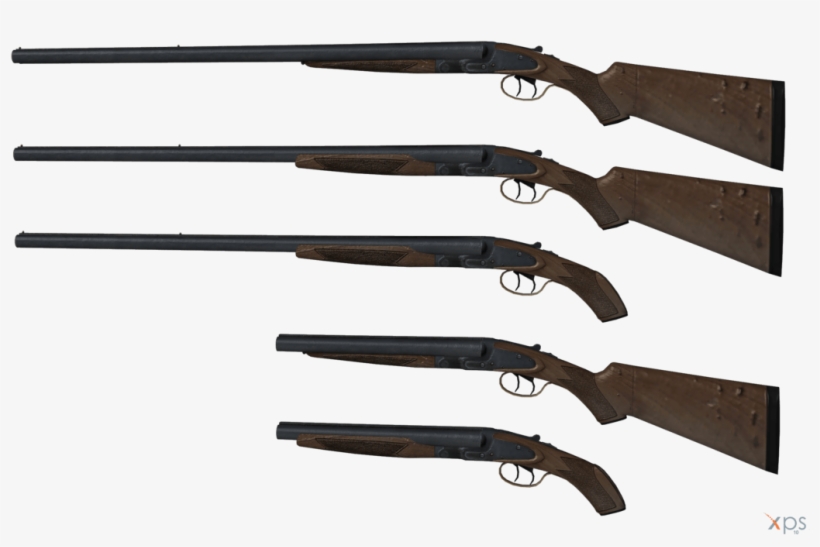Double Barrel Shotgun Clipart - Double Barrel Shotgun Cod Ww2, transparent png #5006604