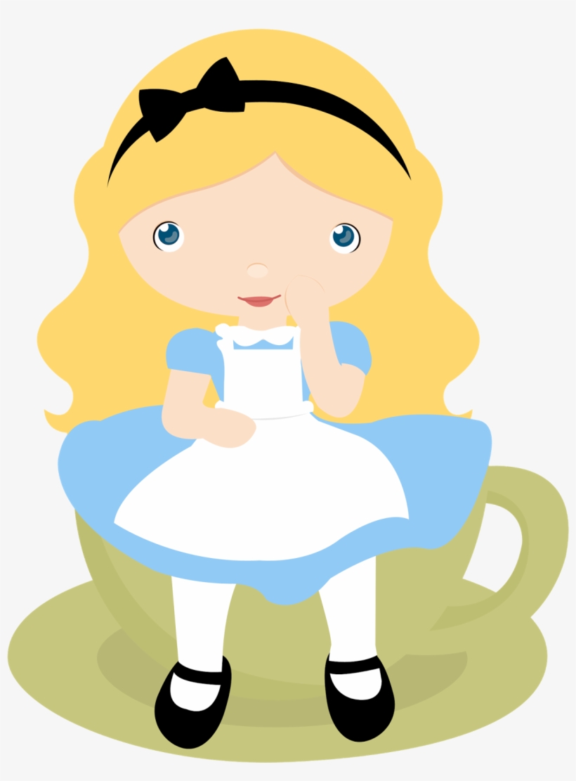 Clip Art Free Stock Youtube In Wonderland Clip - Alice In Wonderland As A Baby Cartoon, transparent png #5007095