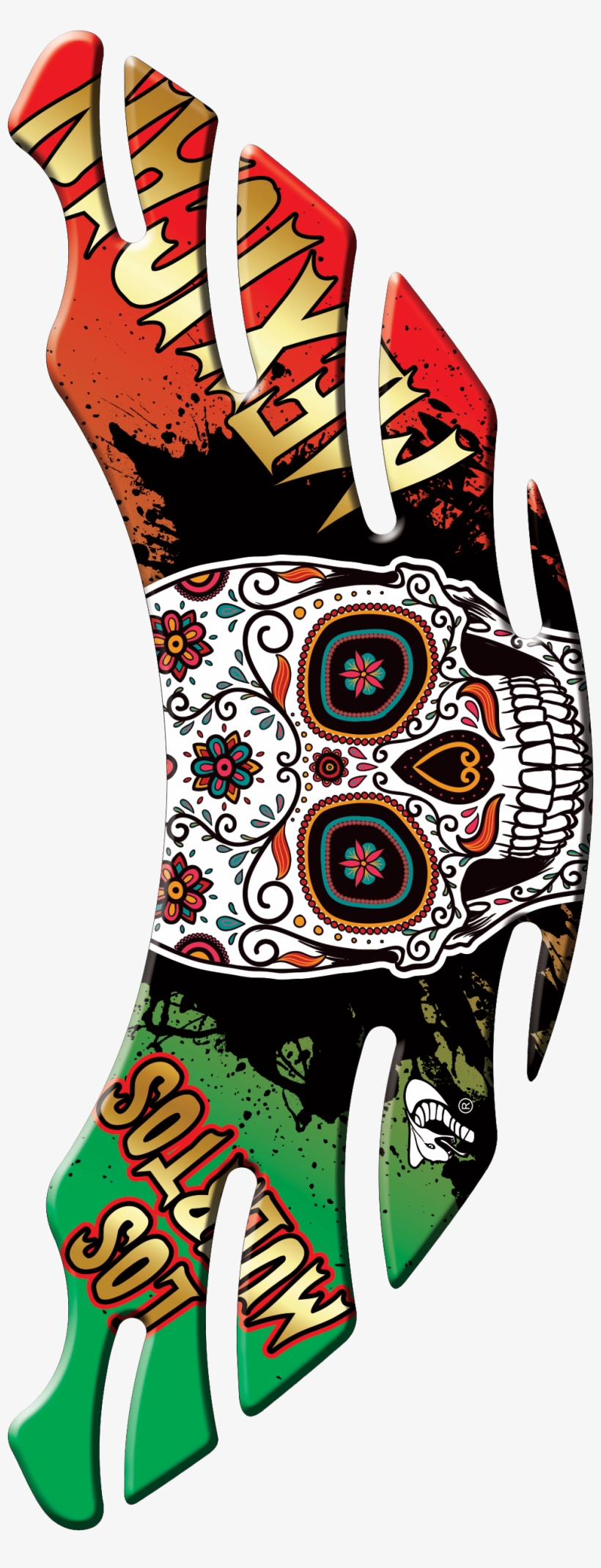 Sugar Skull - Day Of The Dead #7 Bag, transparent png #5007528