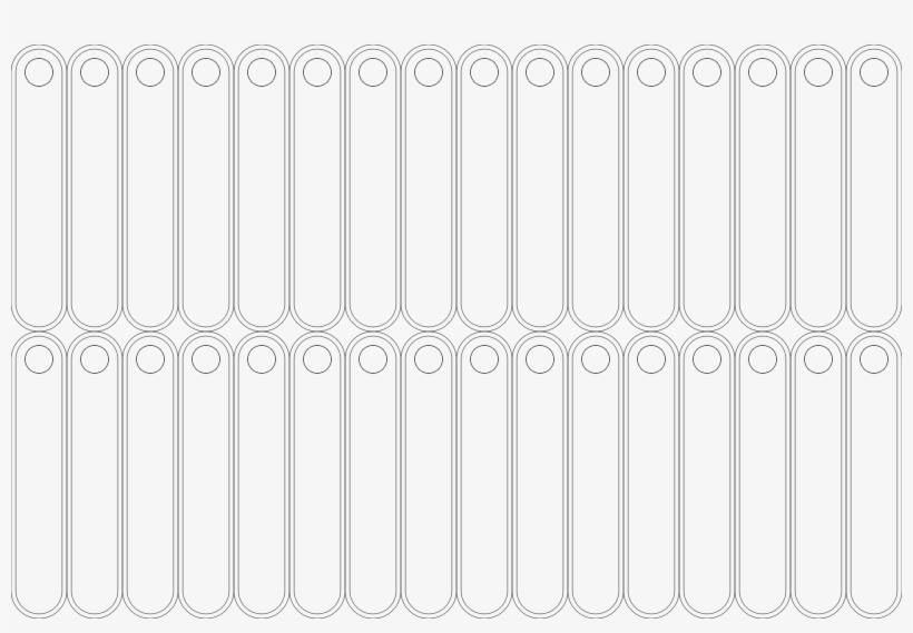 Click Here To Download 16 Tag Rows Outlines Png With - Parallel, transparent png #5008610