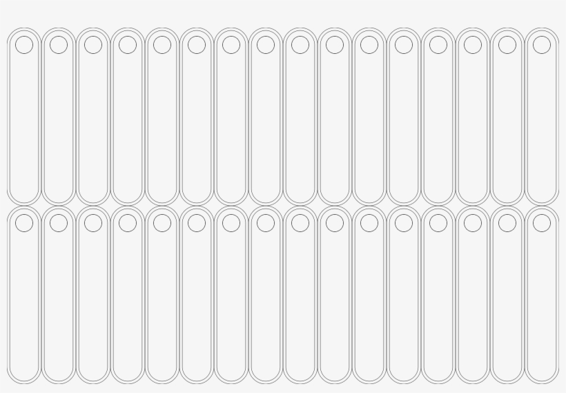 Click Here To Download 16 Tag Rows Outlines Png With - Parallel, transparent png #5008610