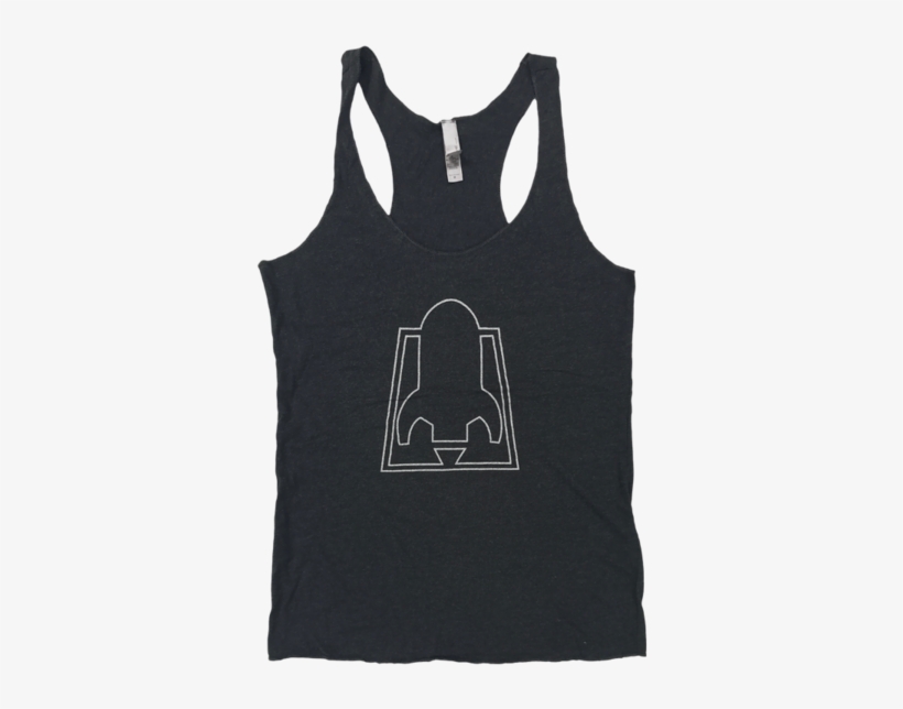 Rftc Ladies 'rocket Logo' Dark Heather Tank - Active Tank, transparent png #5008692