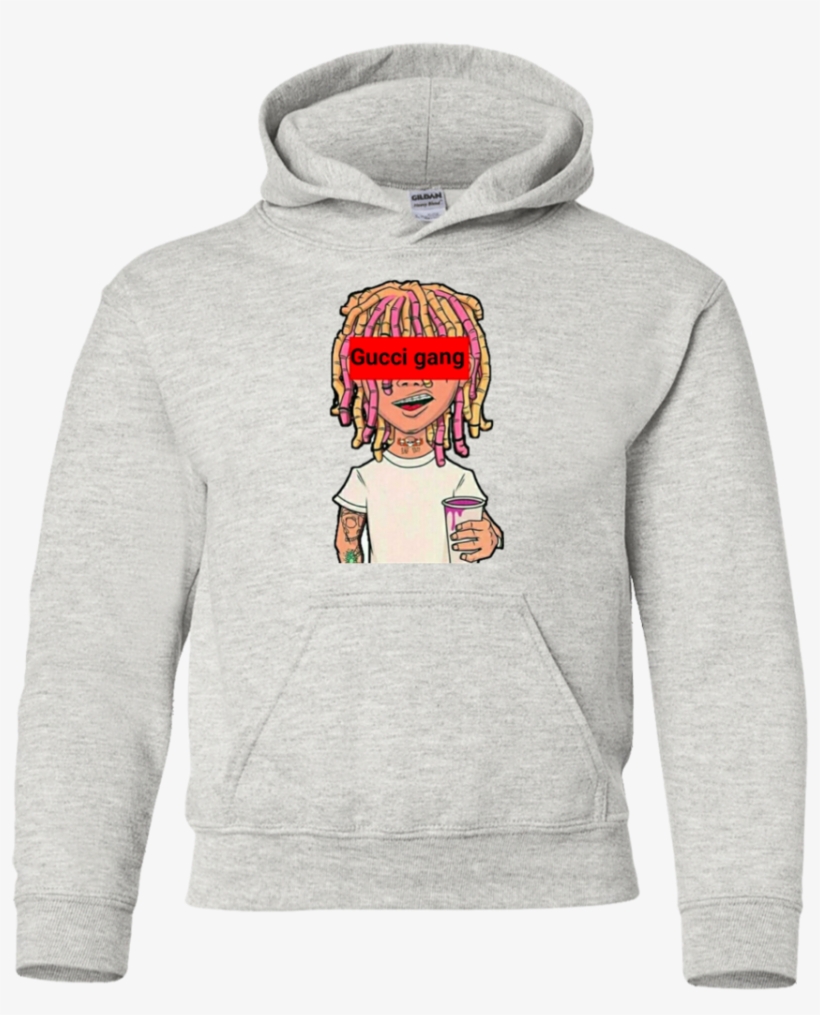 Lil Pump Gucci Gang Youth Hoodie Sweatshirts - Cyprus Airways Retro Logo Cypriot Airline Hoody, transparent png #5009267