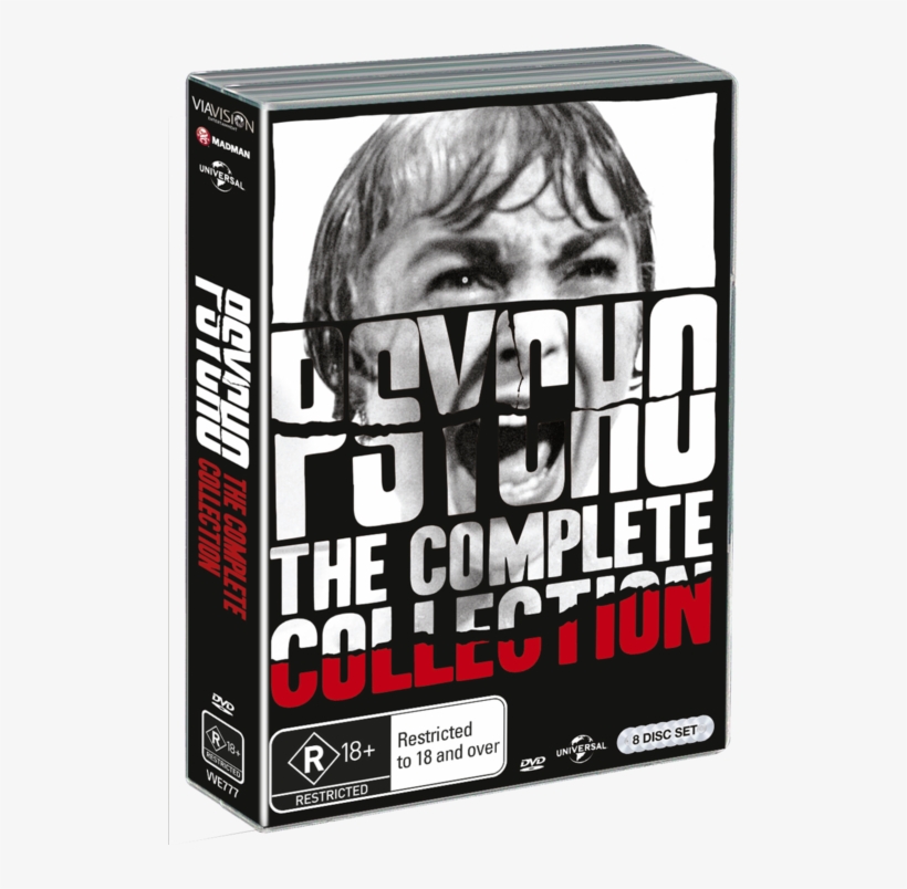 Psycho Collection Dvd Box Set - Psycho Collection Box Set, transparent png #5009806