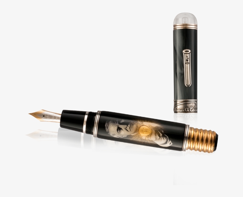 Thomas Edison - Fountain Pen, transparent png #5009966