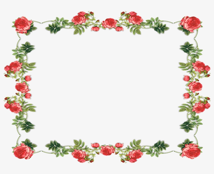 Marcos Con Flores Png Picture Transparent - Frame Floral Quadrada, transparent png #5010015