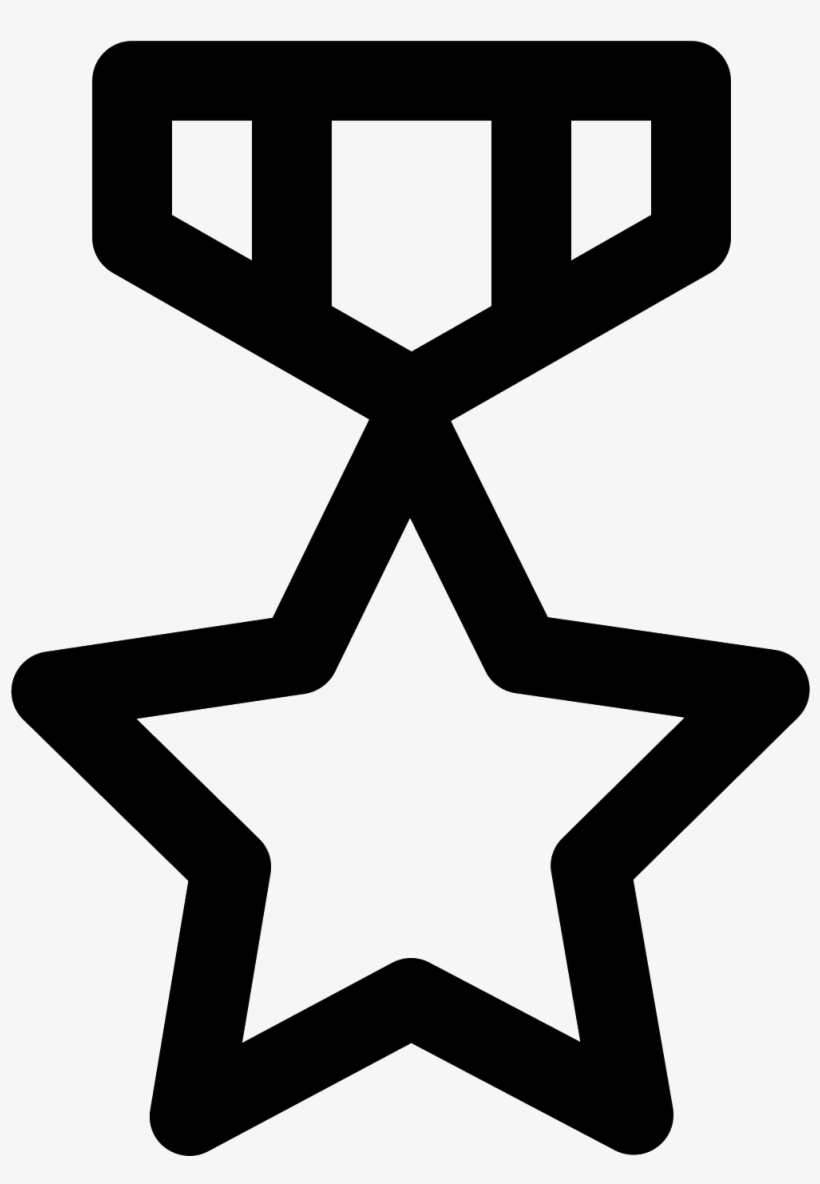 Medal Icon - Honor Symbol, transparent png #5010129