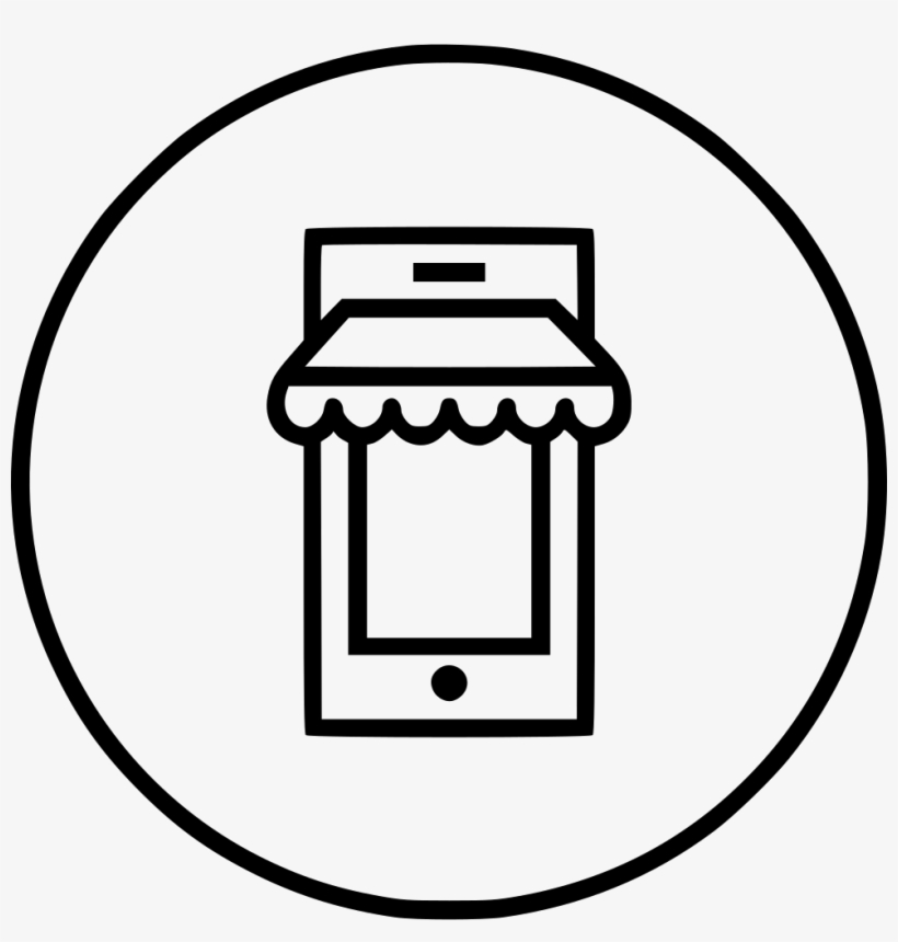 Shop Mobile Online Store Shopping Sell - Shopping, transparent png #5010619