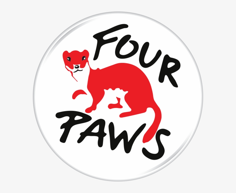 Four Paws - Home - Four Paws International Logo, transparent png #5011126