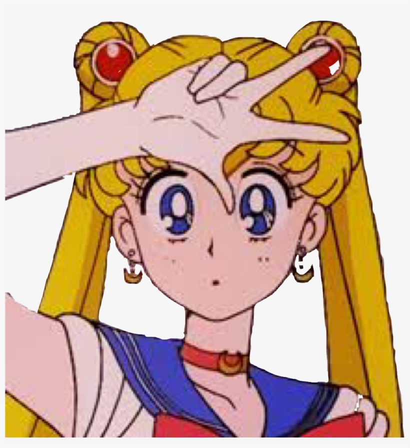 Sailormoon Sailor Moon Cute Uwu Retro Anime 90sanime - Retro Anime Sailor Moon, transparent png #5011400