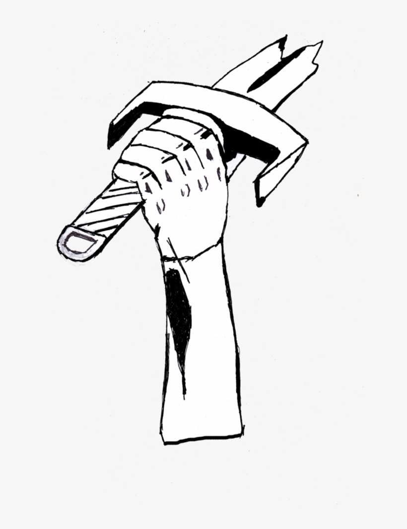 Billboard Vector Digital - Broken Sword Black And White, transparent png #5011897