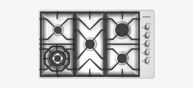90cm Gas Cooktop With Side Controls - Gas Cook Top 90cm, transparent png #5012051
